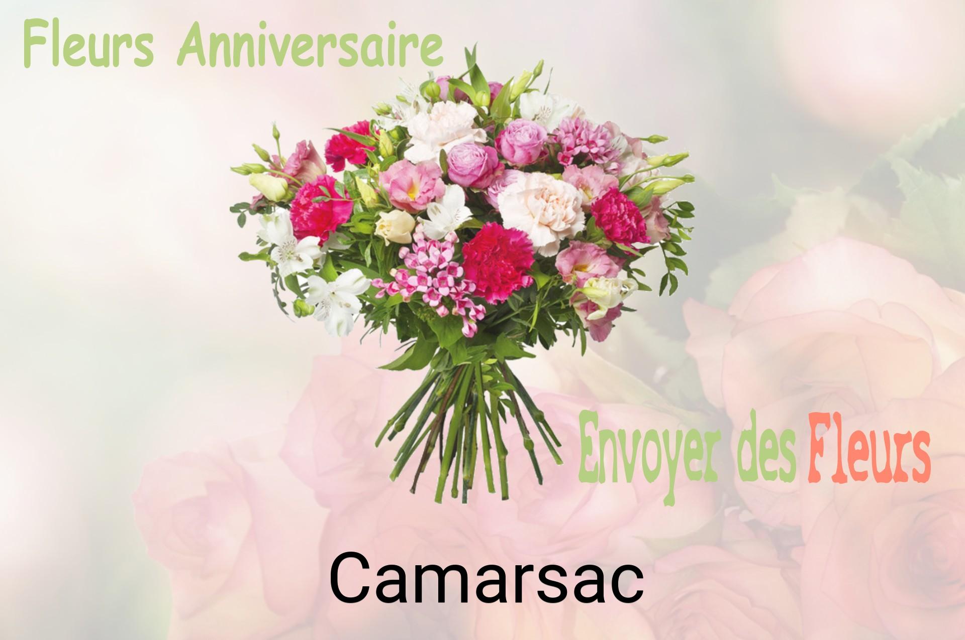 Bouquet de fleurs d’anniversaire livré à Camarsac