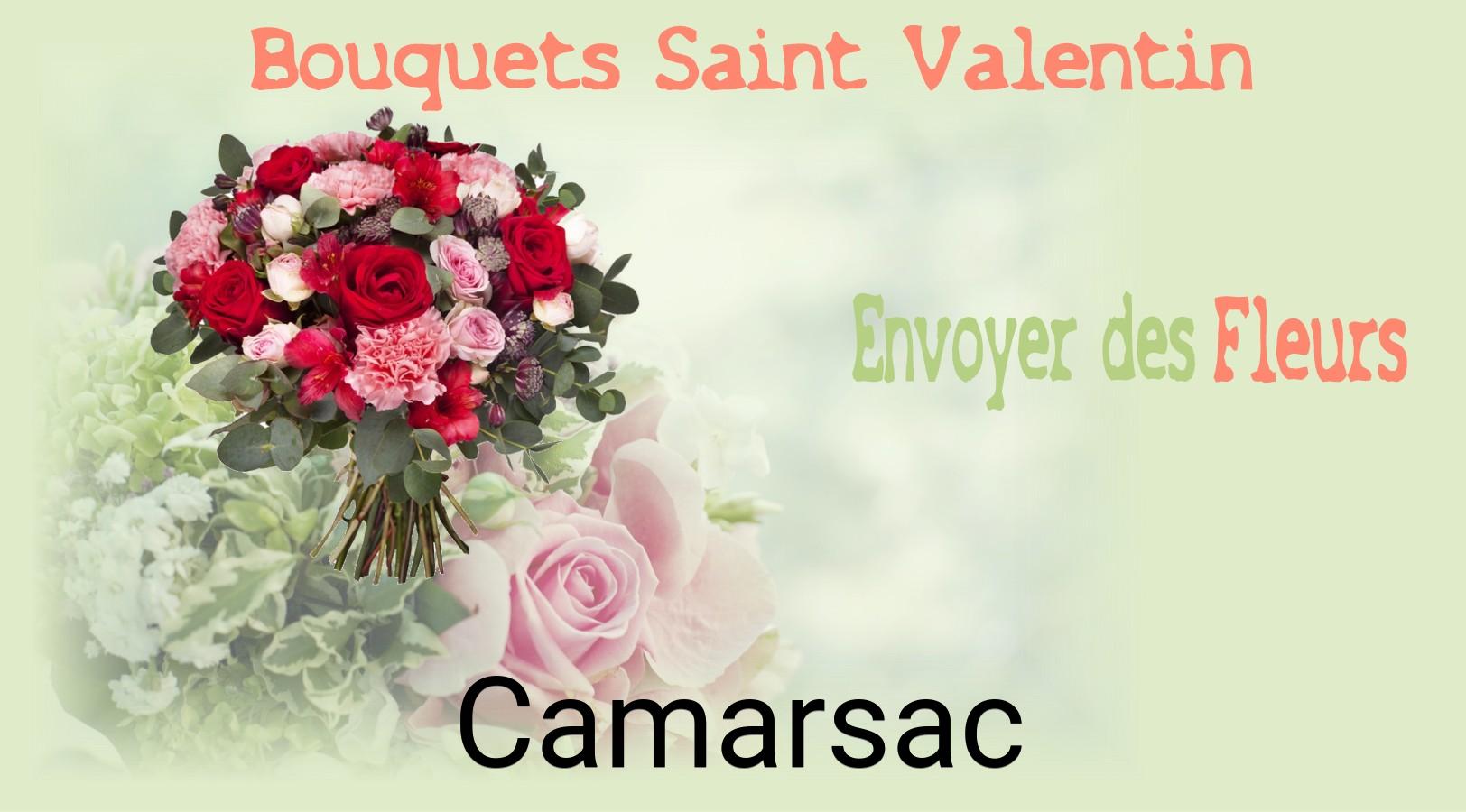 Roses de Saint-Valentin livrées à Camarsac